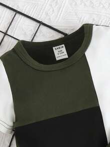 Baby Colorblock Tee & Shorts - Multicolor - View 4