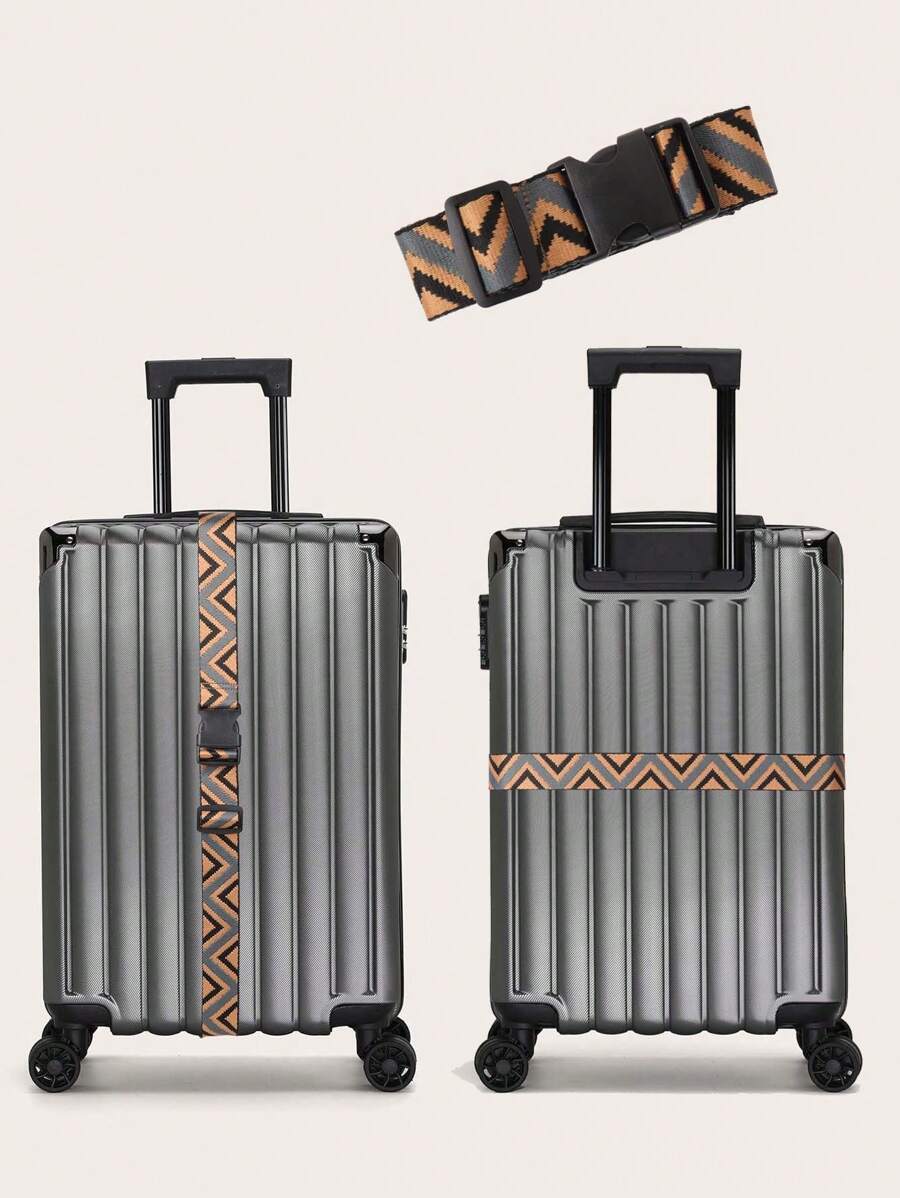 1 件旅行行李带可调节密码锁打包带行李安全锁防盗行李带捆绑带打包带适用于学生行李带行李包装带行李绳带扣适用于旅行航班商务旅行适用于行李箱行李箱背包行李袋适用于学校用品学校用品