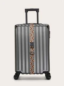 1 件旅行行李带可调节密码锁打包带行李安全锁防盗行李带捆绑带打包带适用于学生行李带行李包装带行李绳带扣适用于旅行航班商务旅行适用于行李箱行李箱背包行李袋适用于学校用品学校用品