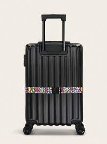 可调节行李带打包旅行箱尼龙行李带行李箱扣带，行李箱带，带快速释放配件，适合男女旅行，带姓名 ID 卡行李带行李包装带行李绳带扣，适合旅行航班商务旅行，适合行李箱，行李箱背包，行李袋，学校包，学校配件，学校用品 - 彩色 - 查看 8