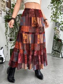 25SS★MATIN KIM ★ROUGH PATCHWORK LAYERED SKIRT MUSINSA | MATIN KIM ROUGH PATCHWORK LAYERED SKIRT IN WHITE