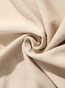 SHEIN LUNE Plus Floral And Letter Graphic Tee - Apricot - View 4