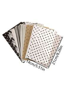 80張圓點材料紙用於DIY工藝時尚裝飾牛皮紙 - 彩色 - 查看 5
