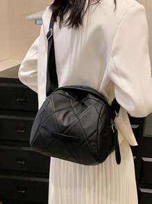 Große Schultertasche im Leopardenmuster für Frauen mit großem Fassungsvermögen, schwarze Schalentasche, lässige Schultertasche für Damen, leichte Schulter- und Umhängetasche für Schüler/Studentinnen/Schultaschen, Malist Cross Body Handtasche Rucksack für Pendler/Arbeit/Reisen Outdoor