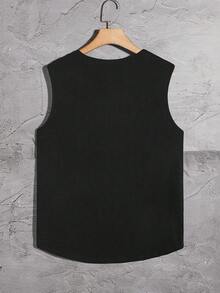 Manfinity LEGND Áo thun & Áo lót Nam Thú vật Giải trí - màu đen - Xem 4