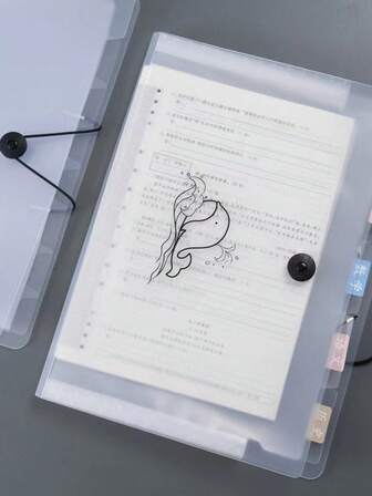 1pc Whale Pattern File Folder