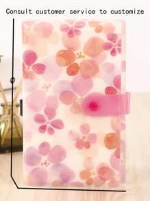 花朵印花文件袋 - 彩色 - 查看 4