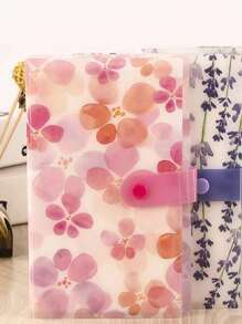 花朵印花文件袋 - 彩色 - 查看 5