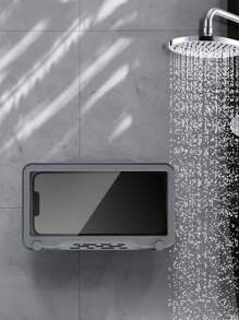 Hộp đựng điện thoại treo tường chống nước - Xám - Xem 1