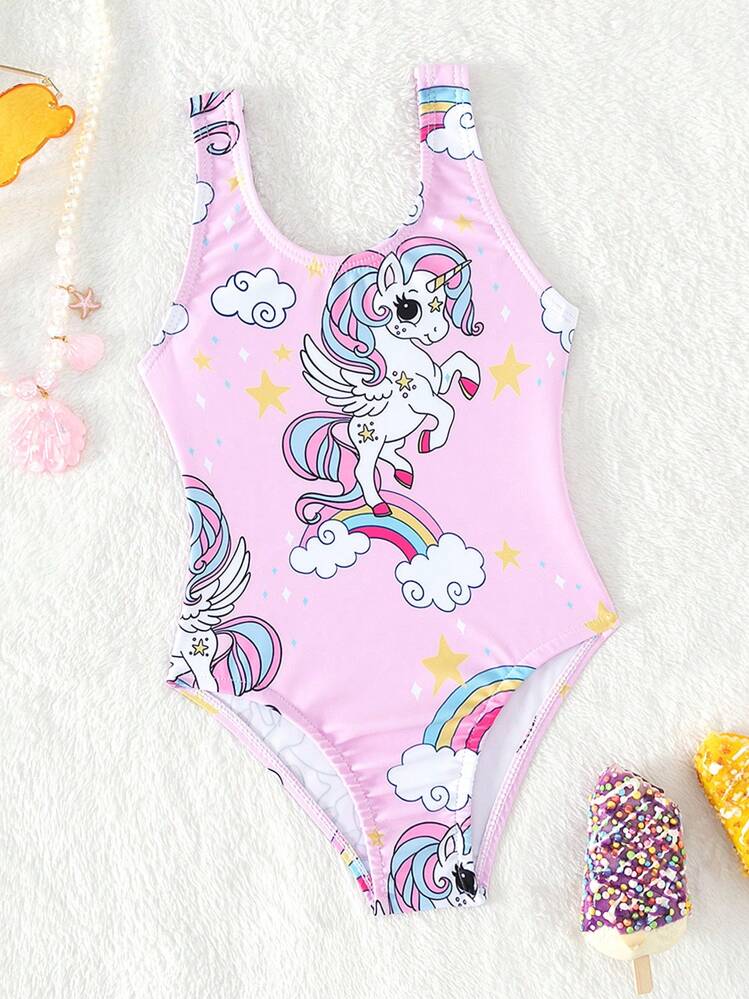Baby unicorn bathing suit sales
