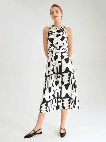 MOTF PREMIUM 尖头平底露跟度假鞋，圣诞新年假期夏季促销 - 黑色 - 查看 9