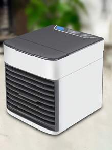 1 Quạt Mini ABS, Quạt Bàn Di Động Hàng Ngày Cho Gia Đình - trắng - Xem 1
