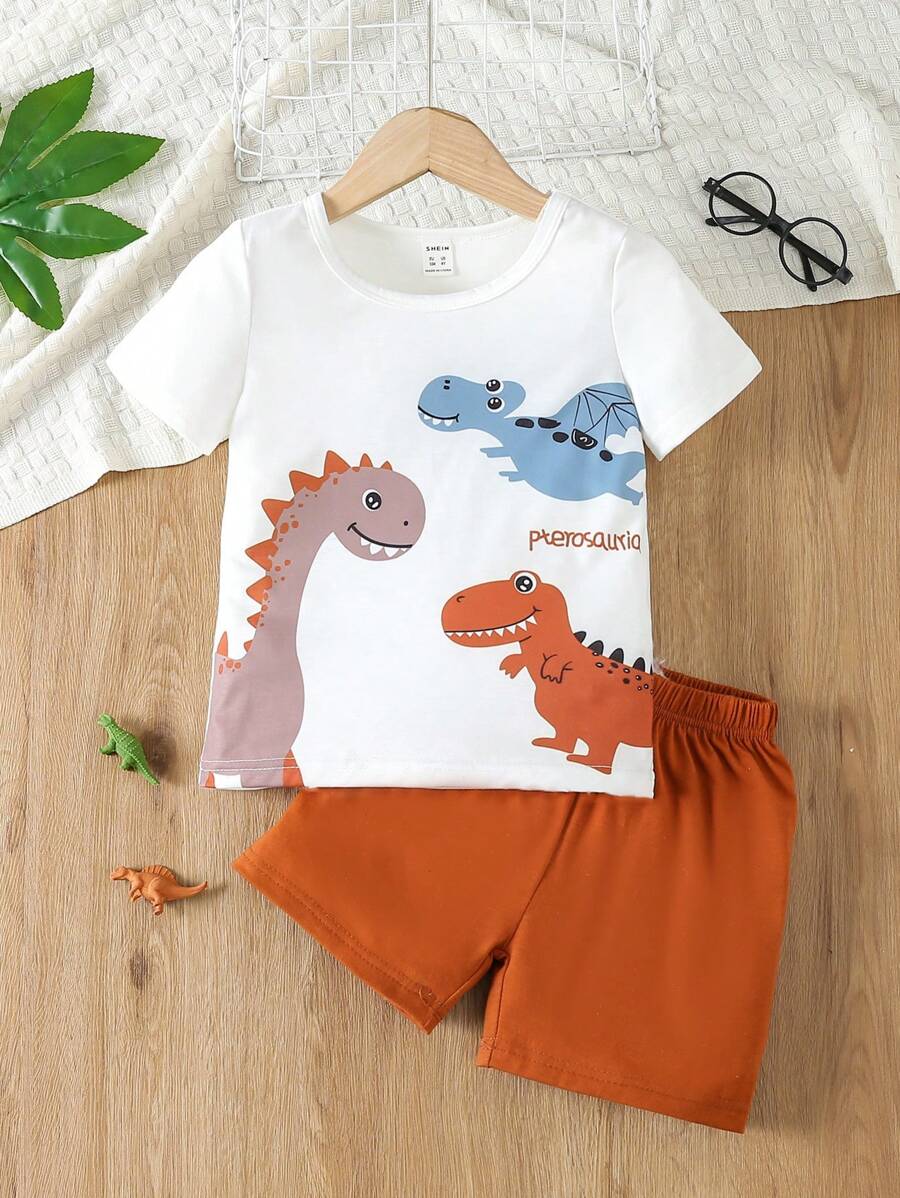 Bộ đồ ngủ bé trai mới biết đi - Nhiều màu - Xem 1