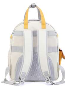 1pc Portable Pet Carrier Bag For Dog For Outdoor - Yellow - View 3