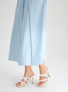 MOTF PREMIUM Sandal cao gót quai ngang - trắng - Xem 6