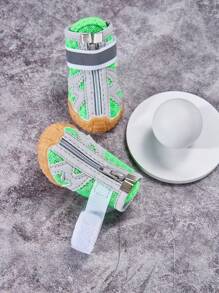 2pairs Reflective Pet Shoes For Dog And Cat For Summer - Multicolor - View 4