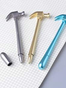 4入組錘子設計圓珠筆 - 彩色 - 查看 3