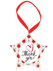 1 cuộn Giấy Dán Quà Tặng, Hình Dán Quà Tặng Đồ Họa Trái Tim & Chữ Cái Hiện Đại Cho Bữa Tiệc - Nhiều màu - Xem 5