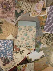 MOKING TRAVEL 50 miếng dán hình đồ họa các loại, decal cổ điển cho học sinh - Nhiều màu - Xem 3