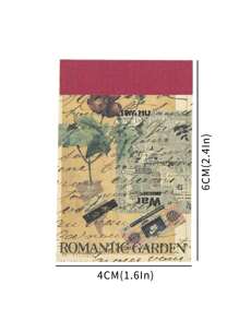 MOKING TRAVEL 50 cái Nhãn dán các loại hoa văn hỗn hợp, Decal cổ điển cho học sinh - Nhiều màu - Xem 2