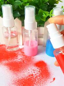 2 piezas Botella de spray de aceite transparente - Blanco - Ver 2