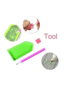 1set PMMA DIY Diamond Painting Without Frame, Modernist Skeleton Pattern DIY Diamond Painting For Craft