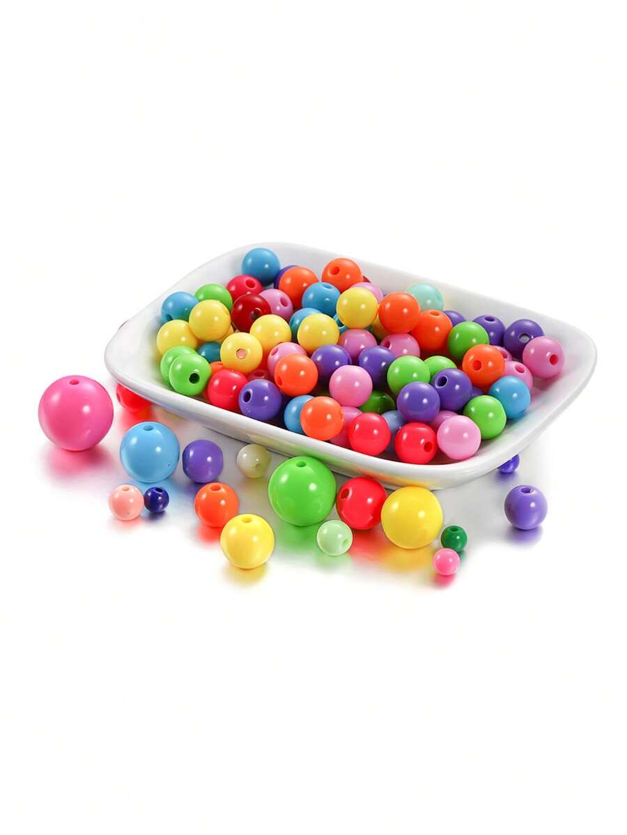 1入組時尚混色DIY珠子適合女士DIY首飾製作 - 彩色 - 查看 1