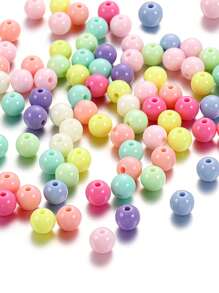 1入組時尚混色DIY珠子適合女士DIY首飾製作 - 彩色 - 查看 4