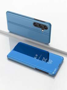 翻動商業作風手機殼 - 藍色 - 查看 1