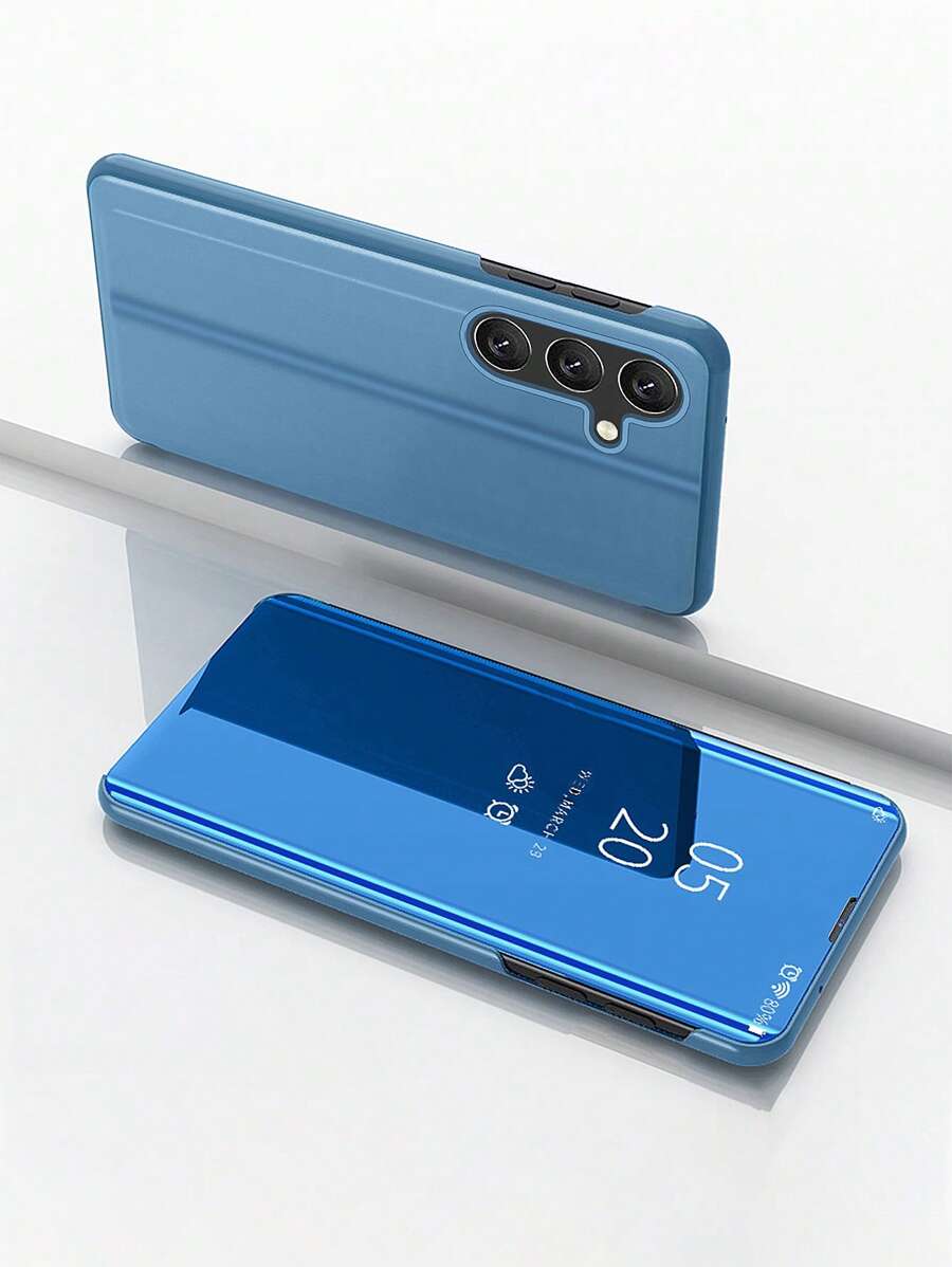 翻動商業作風手機殼 - 藍色 - 查看 1