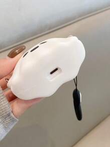 Hộp đựng thiết kế ma hoạt hình phát sáng tương thích với AirPods - Nhiều màu - Xem 2