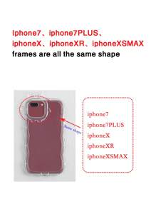 Phone Charm Cute Pig Print Phone Case With Lanyard - Multicolor - View 8