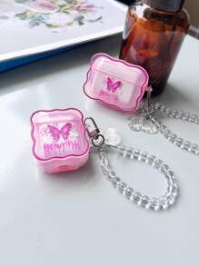 蝴蝶樣式耳機殼適用於Airpods - 彩色 - 查看 4