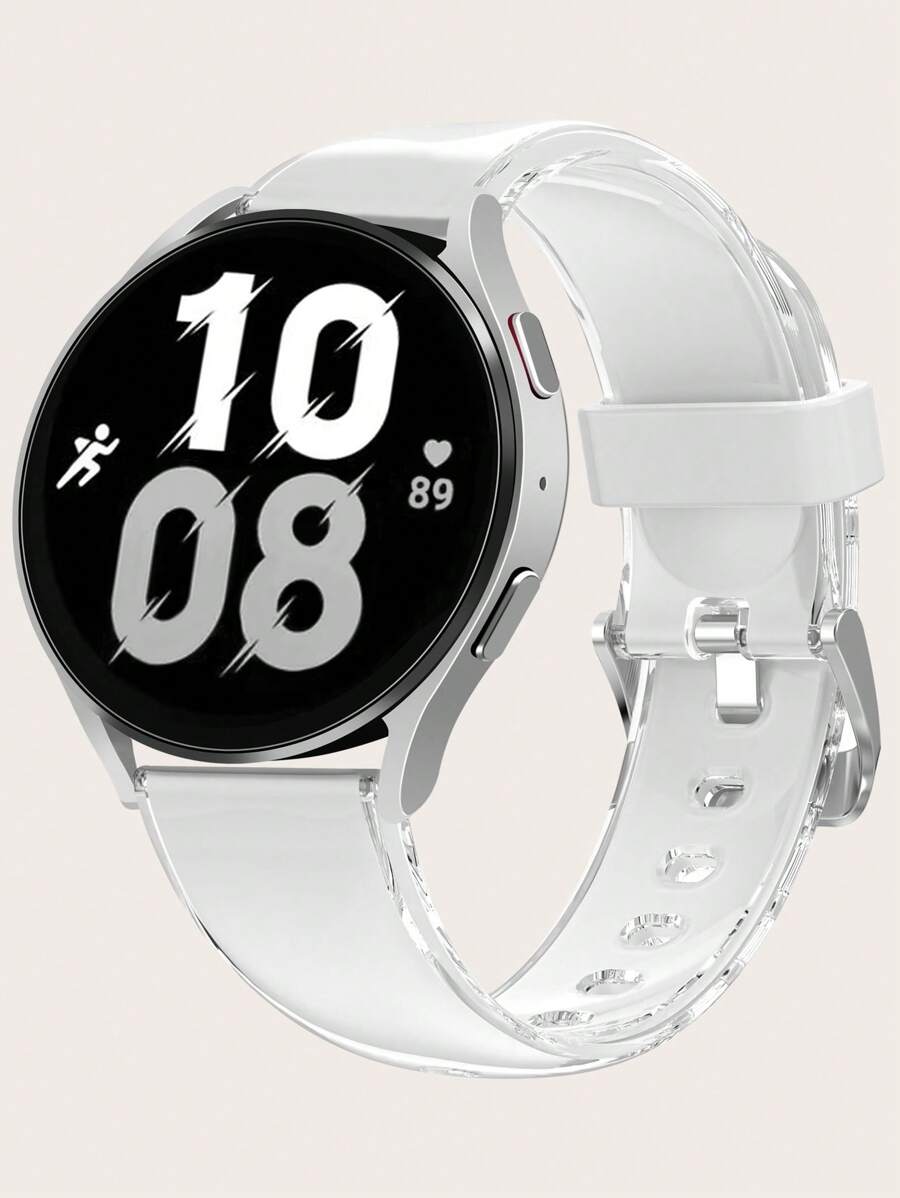 素色錶帶與三星兼容 - 白色 - 查看 1