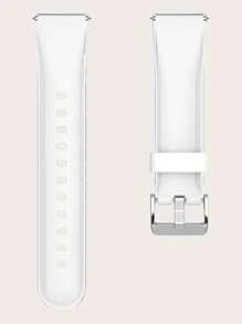素色錶帶與三星兼容 - 白色 - 查看 3