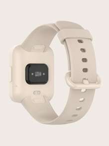 Gelang Jam Silikon Warna Solid Kompatibel Dengan Xiaomi Redmi Watch 2 Lite - Krem - View 2