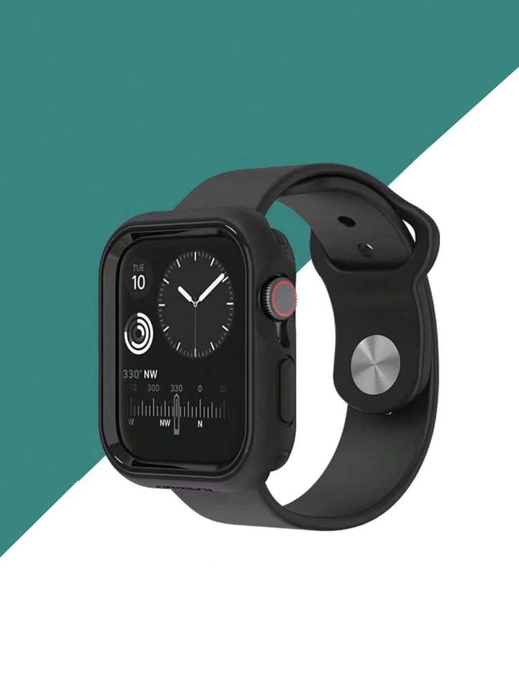 Minimalist Case Compatible With Apple Watch - Black - View 4