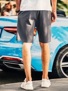 Men Slant Pocket Shorts