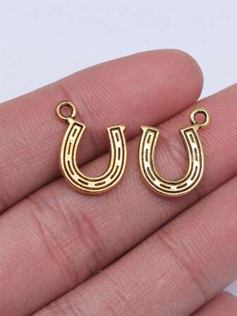 20入組/套馬蹄鐵DIY首飾配件