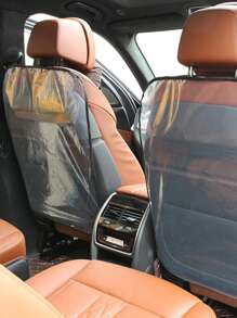 2入組防污防滑透明車座後背反踢墊 - 查看 3