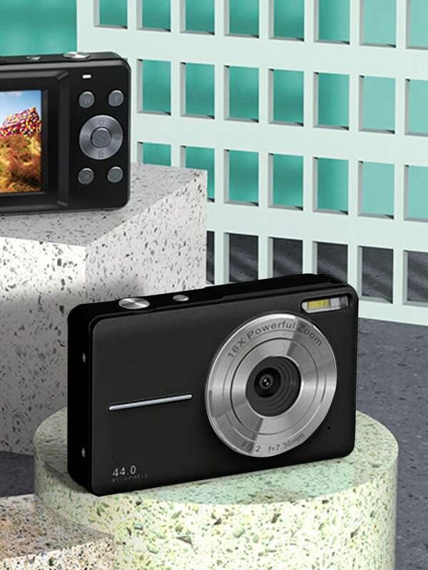 44MP 1080P FHD Digital Camera 16X Digital Zoom Cameras For Vloging, 2.4