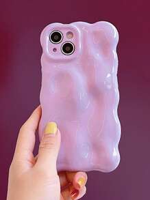 Vỏ điện thoại trơn - Màu tím - Xem 2