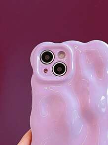 Vỏ điện thoại trơn - Màu tím - Xem 3