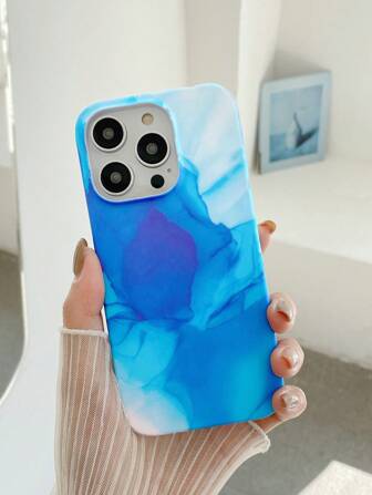 水彩印花手機殼