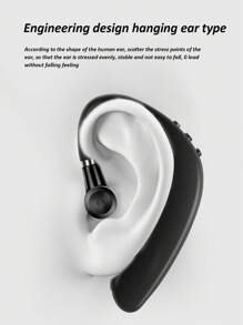 1入組藍牙耳機耳機 - 黑色 - 查看 3