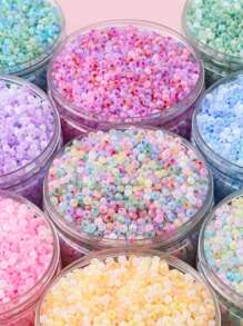 1set Fashionable DIY Glass Beads For Women For DIY Jewelry Making - Multicolor - View 1