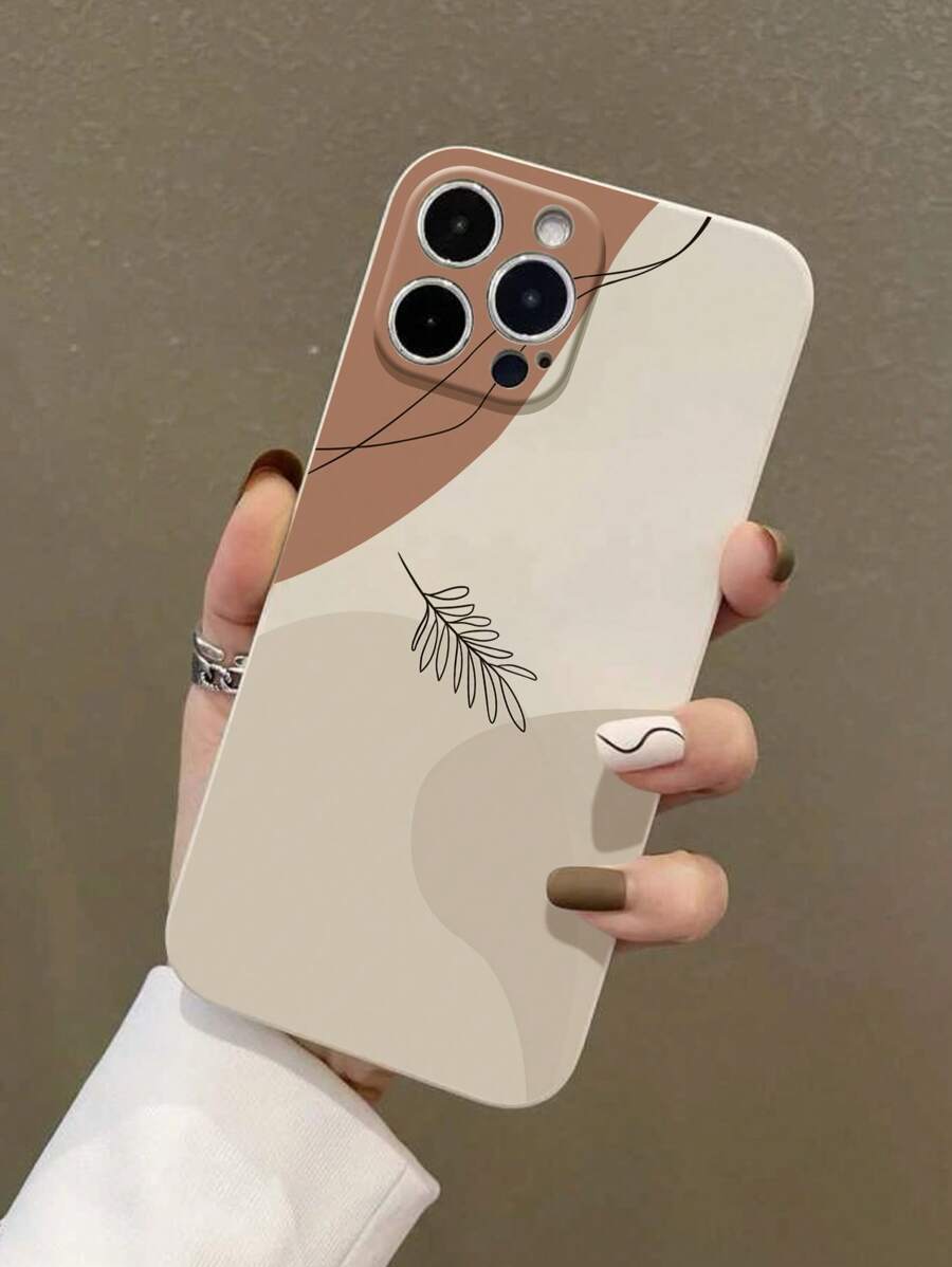 Ốp lưng điện thoại in hình lá táo tương thích với iPhone 15/15Plus/15Pro/15Promax Chống nước, Chống sốc, Chống rơi, Chống trầy xước - Nhiều màu - Xem 1