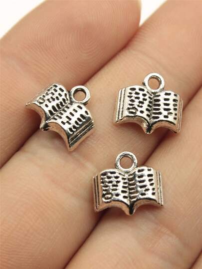 20pcs/set Book DIY Pendant