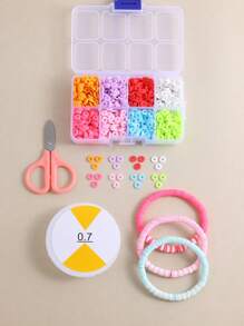 1件套時尚軟黏土DIY首飾配件套裝適合女士DIY首飾製作 - 彩色 - 查看 1