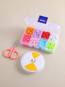1件套時尚軟黏土DIY首飾配件套裝適合女士DIY首飾製作 - 彩色 - 查看 3